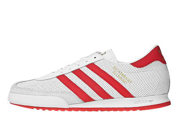 Adidas Originals Beckenbauer Allround Only at UK アディダス オリジナルス ベッケンバウワー オールアラウンド UK限定(White/Light Scarlet/Gold)