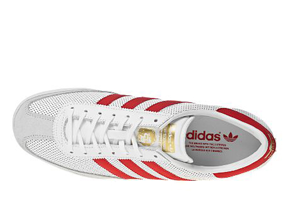 Adidas Originals Beckenbauer Allround Only at UK アディダス オリジナルス ベッケンバウワー オールアラウンド UK限定(White/Light Scarlet/Gold)