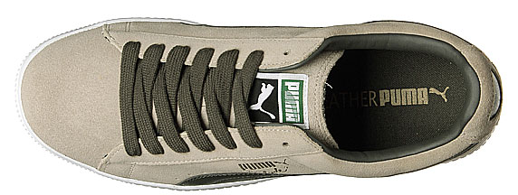 Puma Clyde Script プーマ クライド スクリプト(SPRAY GREEN-FOREST NIGHT)