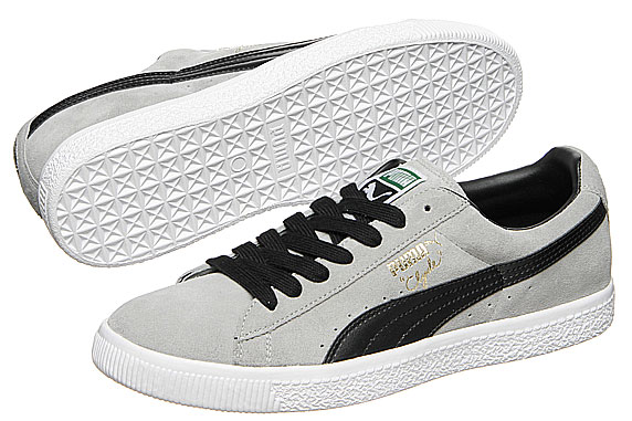 Puma Clyde Script プーマ クライド スクリプト(LIMESTONE GRAY-BLACK)