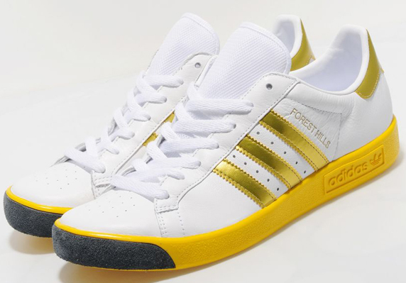 Adidas Originals Forest Hills size? Exclusive アディダス オリジナルス フォレスト ヒルズ size? 別注(White/Gold/Sun)