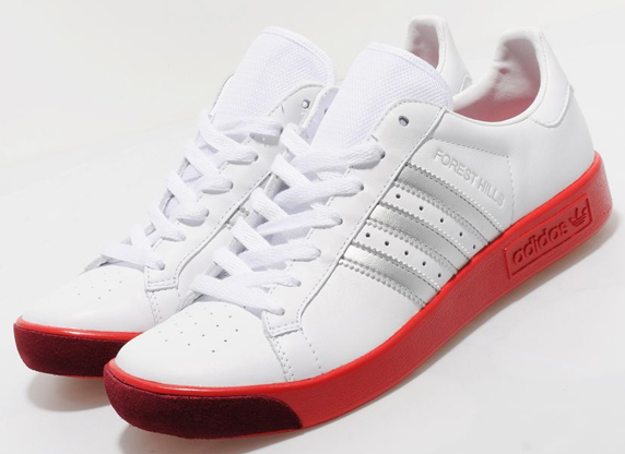 Adidas Originals Forest Hills size? Exclusive アディダス オリジナルス フォレスト ヒルズ size? 別注(White/Silver/Red)