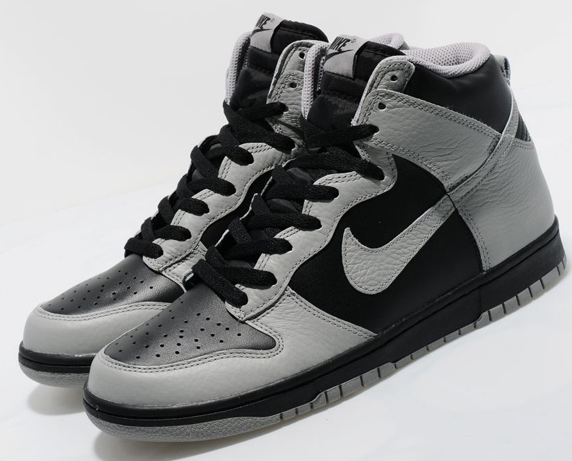 Nike Dunk High Only at UK ナイキ ダンク ハイ UK限定(Black/Medium Grey)