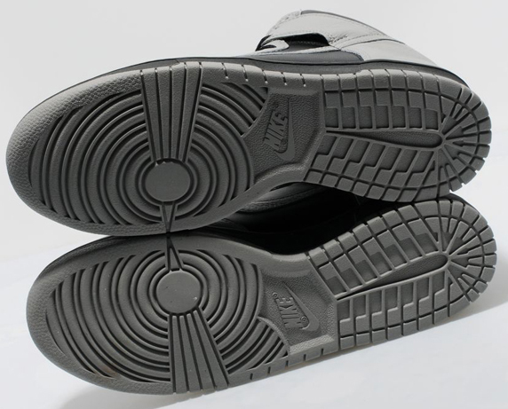 Nike Dunk High Only at UK ナイキ ダンク ハイ UK限定(Black/Medium Grey)