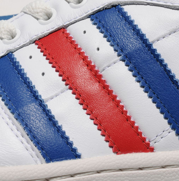 Adidas Originals Decade Hi OG Leather Only at UK アディダス オリジナルス ディケイド ミッド オリジナル レザー UK限定(White/Blue/Red)