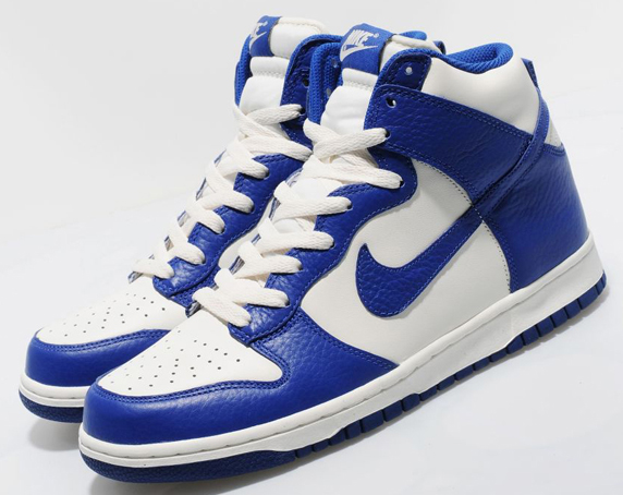 Nike Dunk High Only at UK ナイキ ダンク ハイ UK限定(Sail/Royal Blue)