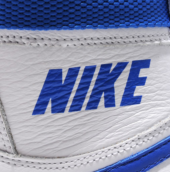 Nike Dynasty Hi Vintage size? Exclusive ナイキ ダイナスティ ハイ ヴィンテージ size? 別注(White/Royal Blue)