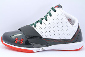Under Armour Black Ice Micro G アンダーアーマー ブラック アイス マイクロ ジー(White/Black/Forest)
